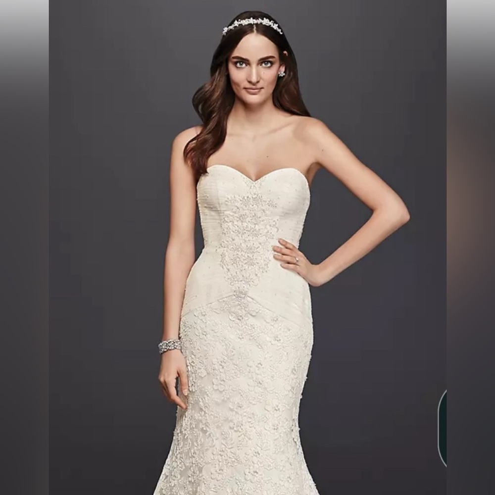 Oleg Cassini Ivory Wedding Gown
